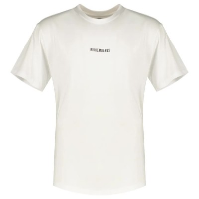 тениска,мъжки,тениски,bikkembergs,bmt0704,short,sleeve,t,shirt,white