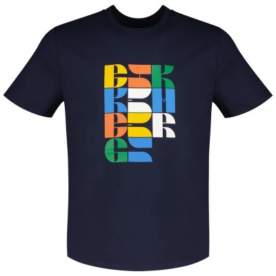тениска,мъжки,тениски,bikkembergs,bmt0707,short,sleeve,t,shirt,black,iris,(blue)