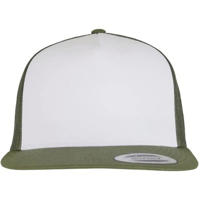 шапка,всички,шапки,flexfit,classic,trucker,cap,olive,white,loden