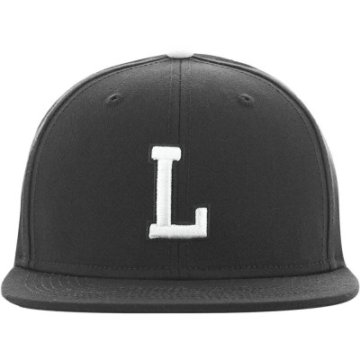 шапка,с,козирка,всички,шапки,masterdis,letter,l,snapback,cap,black,(black)