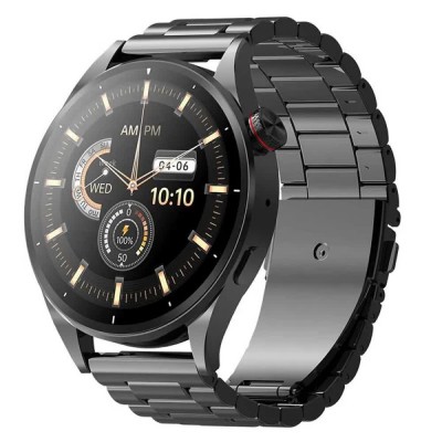 часовници,maxcom,fw66,iron,r,smartwatch,silver,(black)