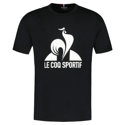 тениска,детски,тениски,le,coq,sportif,ess,n°1,short,sleeve,t,shirt,black,(black)