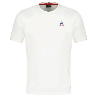 тениска,мъжки,тениски,le,coq,sportif,tri,lf,n°1,short,sleeve,t,shirt,marshmallow,(beige)