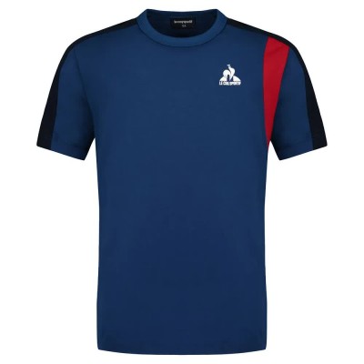 тениска,детски,тениски,le,coq,sportif,tri,n°1,short,sleeve,t,shirt,insignia,blue,(blue)