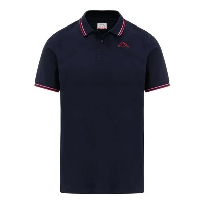 мъжки,блузи,с,яка,kappa,ezio,2,short,sleeve,polo,blue,marine,red,md,coral,fuchs,(blue)