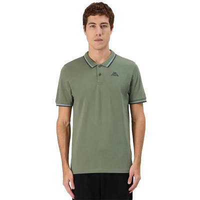 мъжки,блузи,с,яка,kappa,ezio,2,short,sleeve,polo,green,olive,blue,marine,azure,(green)
