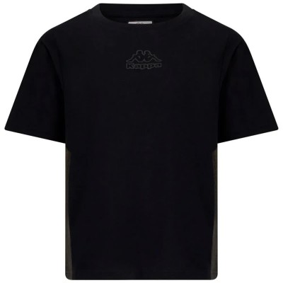 тениска,дамски,тениски,kappa,gadia,short,sleeve,t,shirt,black,(black,black,brownish,pino)