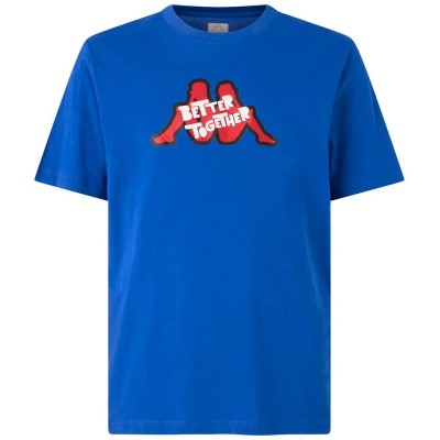 тениска,мъжки,тениски,kappa,getto,short,sleeve,t,shirt,blue,(blue,royal)