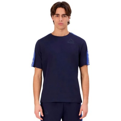 тениска,мъжки,тениски,kappa,gramio,short,sleeve,t,shirt,blue,marine,(blue)