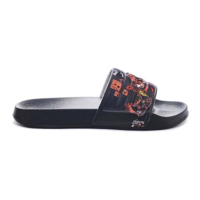 детски,сандали,и,чехли,kappa,logo,sartwo,2,slides,black,orange,(black)