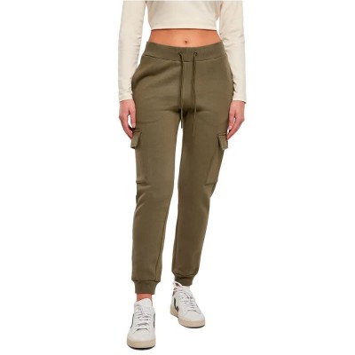 анцуг,дамски,панталони,urban,classics,cargo,sweat,pants,olive