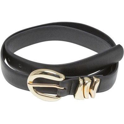 колан,колани,urban,classics,chunky,multiple,loop,synthetic,leather,belt,black,gold,(black)