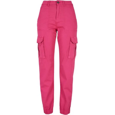 панталони,дамски,панталони,urban,classics,cotton,twill,utility,pants,pink,(pink)