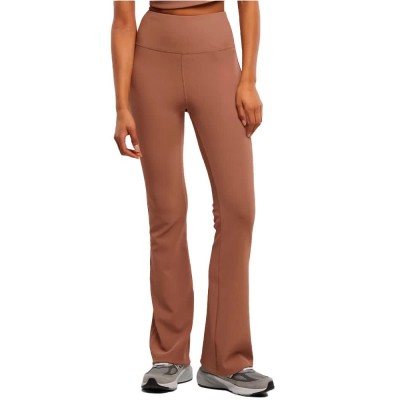 клин,дамски,клинове,дамски,чорапогащи,и,клинове,urban,classics,flared,leggings,brown,(light,brown)