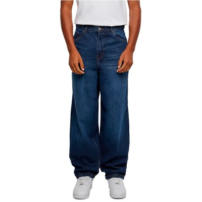 дънки,мъжки,панталони,urban,classics,heavy,ounce,baggy,fit,jeans,new,dark,blue,washed,(blue)