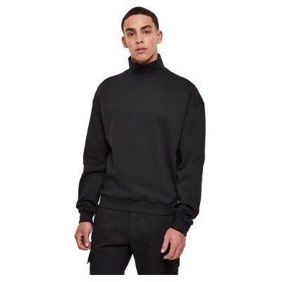 блуза,мъжки,пуловери,urban,classics,high,rib,neck,sweatshirt,black