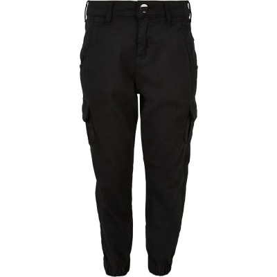 панталони,детски,панталони,urban,classics,high,waist,cargo,pants,black