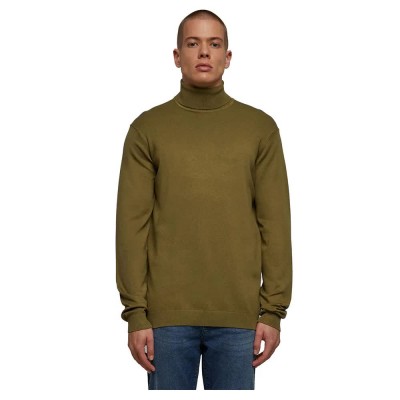 блуза,мъжки,пуловери,urban,classics,knitted,turtleneck,sweater,tini,olive,(green)