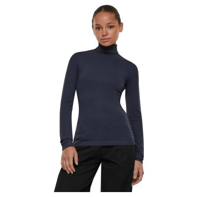 блуза,дамски,пуловери,дамски,плетени,дрехи,urban,classics,knitted,high,neck,sweater,blue,(navy)