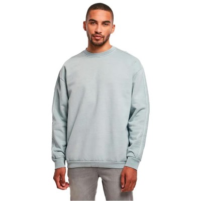 блуза,мъжки,пуловери,urban,classics,heavy,terry,garment,dye,sweatshirt,summer,blue,(blue)