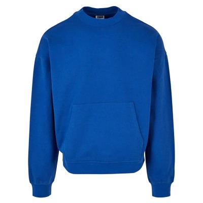 блуза,мъжки,пуловери,urban,classics,organic,boxy,pocket,sweatshirt,blue