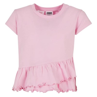 тениска,детски,тениски,urban,classics,organic,volant,short,sleeve,t,shirt,pink,(girly,pink)