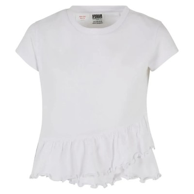 тениска,мъжки,тениски,дамски,тениски,urban,classics,organic,volant,short,sleeve,t,shirt,white,(white)