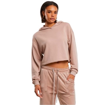 суичър,дамски,блузи,urban,classics,oversized,cropped,light,terry,hoodie,dusk,rose,(beige)