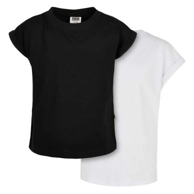 тениска,мъжки,тениски,дамски,тениски,urban,classics,organic,extended,shoulder,short,sleeve,t,shirt,2,units,white,black,(black,white)