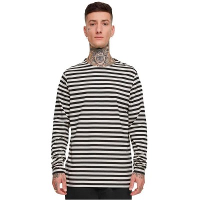 тениска,мъжки,тениски,urban,classics,regular,stripe,long,sleeve,t,shirt,white,black,(white,sand,black)