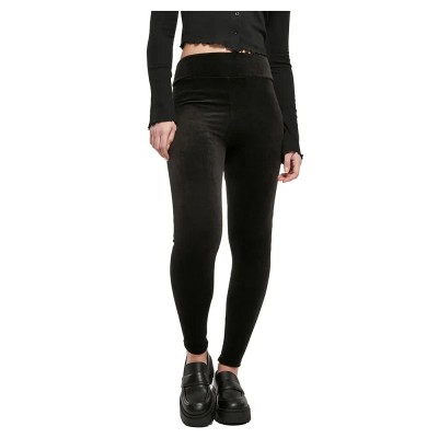 клин,дамски,клинове,дамски,чорапогащи,и,клинове,urban,classics,rib,velvet,high,waist,leggings,black,(black)