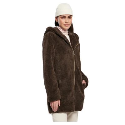 анорак,дамски,якета,и,палта,urban,classics,sherpa,parka,brown,(brown)