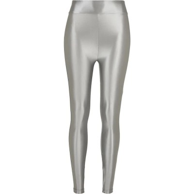 клин,дамски,клинове,дамски,чорапогащи,и,клинове,urban,classics,shiny,metallic,leggings,silver,(dark,silver)