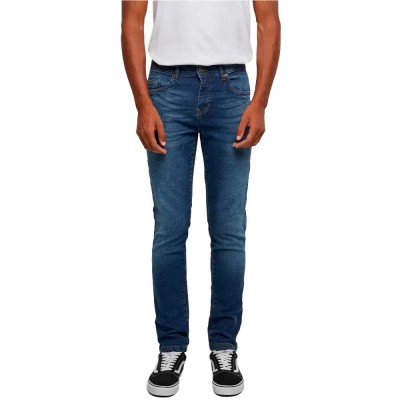 дънки,мъжки,панталони,urban,classics,slim,tapered,jeans,new,dark,blue,washed,(blue)