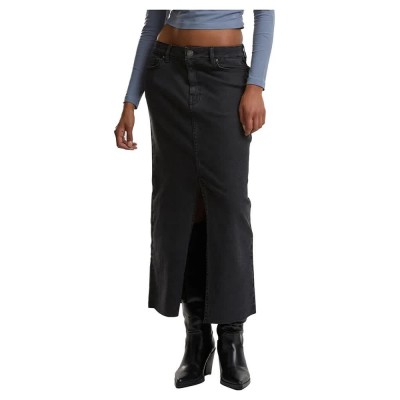 пола,дамски,поли,и,рокли,urban,classics,slit,denim,skirt,black