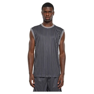 тениска,мъжки,тениски,urban,classics,striped,mesh,sleeveless,t,shirt,black,(black,white)