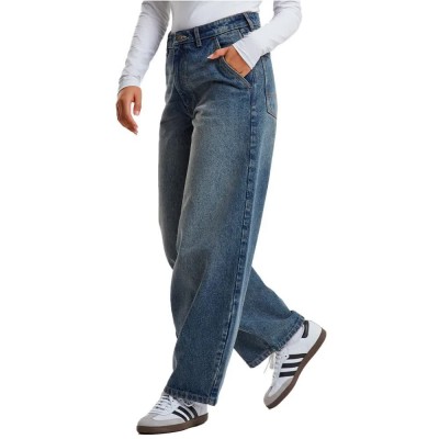 дънки,дамски,панталони,urban,classics,tapered,baggy,jeans,blue