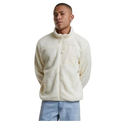 яке,мъжки,якета,urban,classics,teddy,with,stand,up,collar,jacket,white