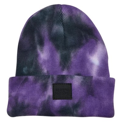 шапка,всички,шапки,urban,classics,tie,dye,beanie,purple,(ultra,violet,dark,grey)
