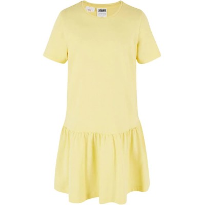 рокля,детски,поли,и,рокли,urban,classics,valance,short,sleeve,dress,yellow,(vintage,sun)