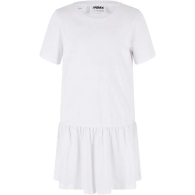 рокля,детски,поли,и,рокли,urban,classics,valance,short,sleeve,dress,2,units,white,black,(white)