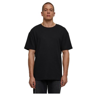 тениска,мъжки,тениски,urban,classics,waffle,short,sleeve,t,shirt,black,(black)