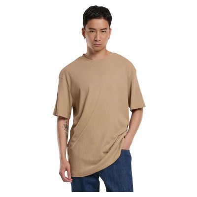 тениска,мъжки,тениски,urban,classics,waffle,short,sleeve,t,shirt,union,beige,(beige)
