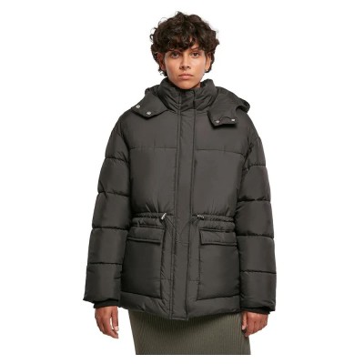 яке,дамски,якета,и,палта,urban,classics,waisted,padded,jacket,black
