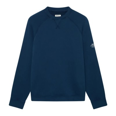 блуза,мъжки,пуловери,ecoalf,porto,sweatshirt,navy,(blue)