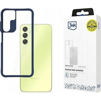 други,аксесоари,3mk,galaxy,a25,satin,armor,phone,case,5g,clear,(blue)