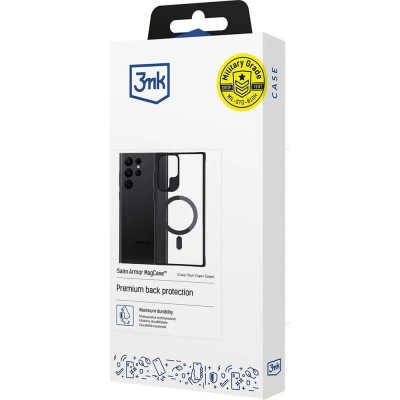 други,аксесоари,3mk,galaxy,a35,satin,armor,magcase,phone,case,5g,clear,(clear,black)