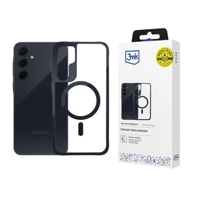 други,аксесоари,3mk,galaxy,a55,satin,armor,magcase,phone,case,5g,clear,(clear,black)
