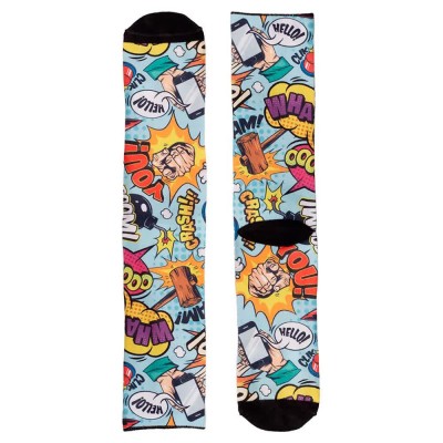 чорапи,мъжки,чорапи,softee,comic,socks,multicolor,(print)