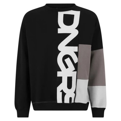 блуза,мъжки,пуловери,dangerous,dngrs,graded,sweatshirt,black,(black)